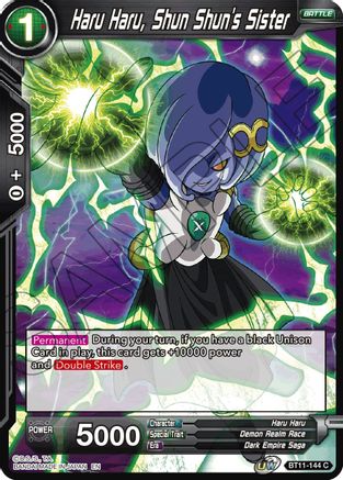 Image of Haru Haru, Shun Shun's Sister (BT11-144) - Vermilion Bloodline