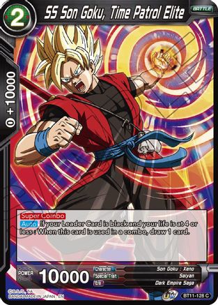 Image of SS Son Goku, Time Patrol Elite (BT11-128) - Vermilion Bloodline