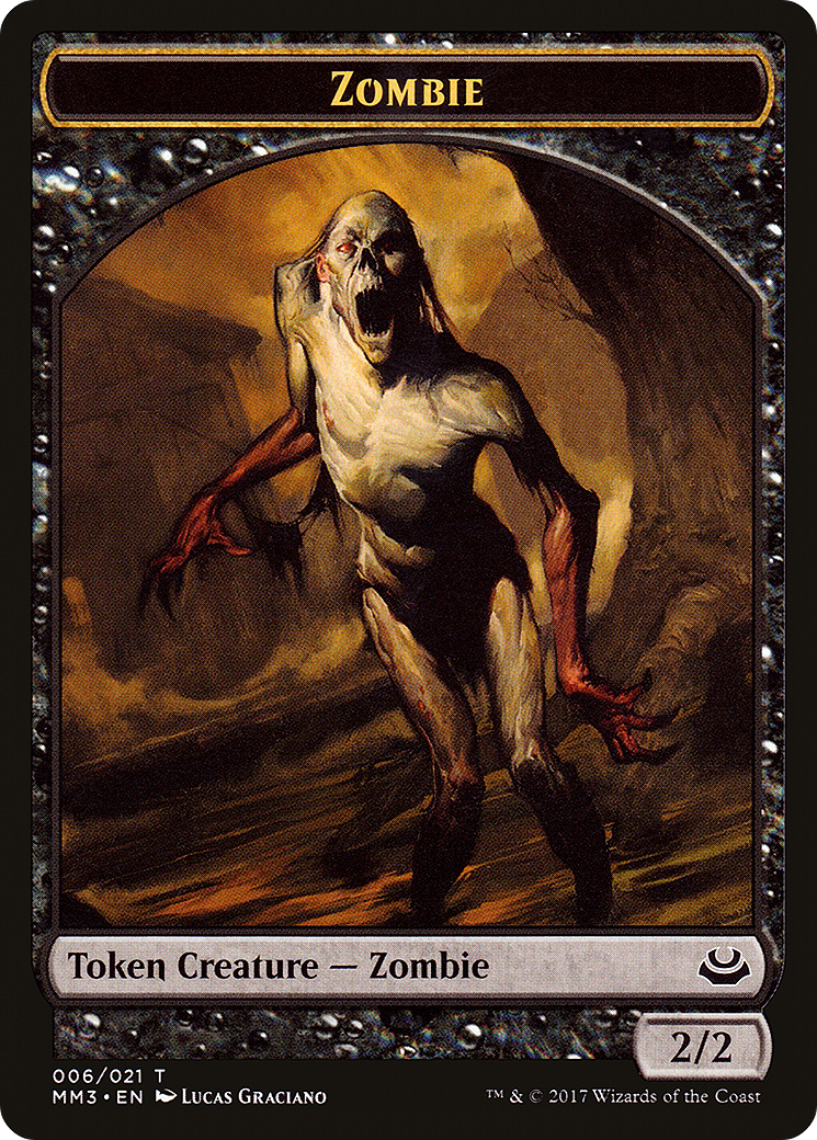 Image of Zombie Token (MM3-006) - Modern Masters 2017 Tokens