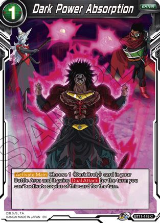 Image of Dark Power Absorption (BT11-149) - Vermilion Bloodline