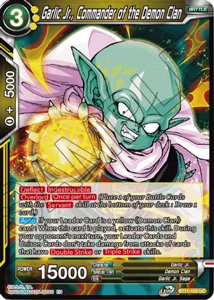 Image of Garlic Jr., Commander of the Demon Clan (BT11-105) - Vermilion Bloodline