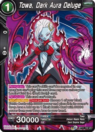 Image of Towa, Dark Aura Deluge (BT11-140) - Vermilion Bloodline