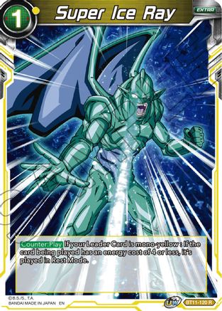 Image of Super Ice Ray (BT11-120) - Vermilion Bloodline Foil