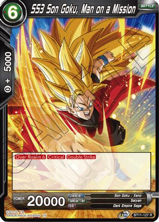 Image of SS3 Son Goku, Man on a Mission (BT11-127) - Vermilion Bloodline