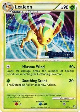 Image of Leafeon 017/90  - Holofoil HGSS Promos - Promo