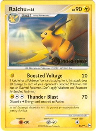 Image of Raichu 027/99  Nintendo Promos - Promo