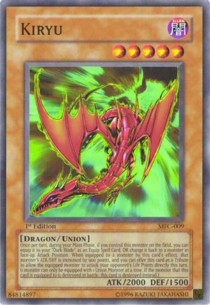 Image of Kiryu (MFC-009) - Magician's Force 1st Edition