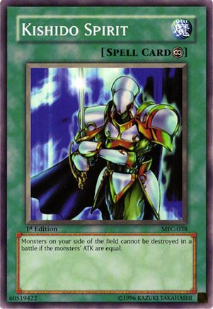 Image of Kishido Spirit (MFC-038) - Magician's Force 1st Edition