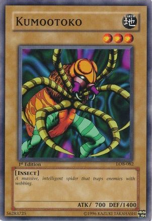 Image of Kumootoko (LOB-082) - The Legend of Blue Eyes White Dragon Unlimited