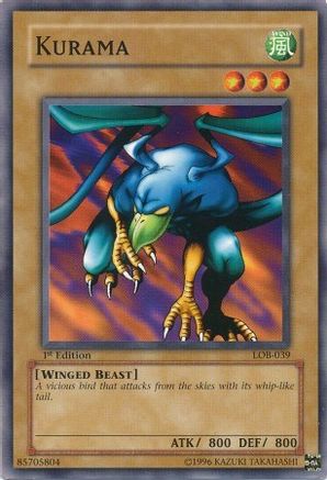 Image of Kurama (LOB-039) - The Legend of Blue Eyes White Dragon Unlimited