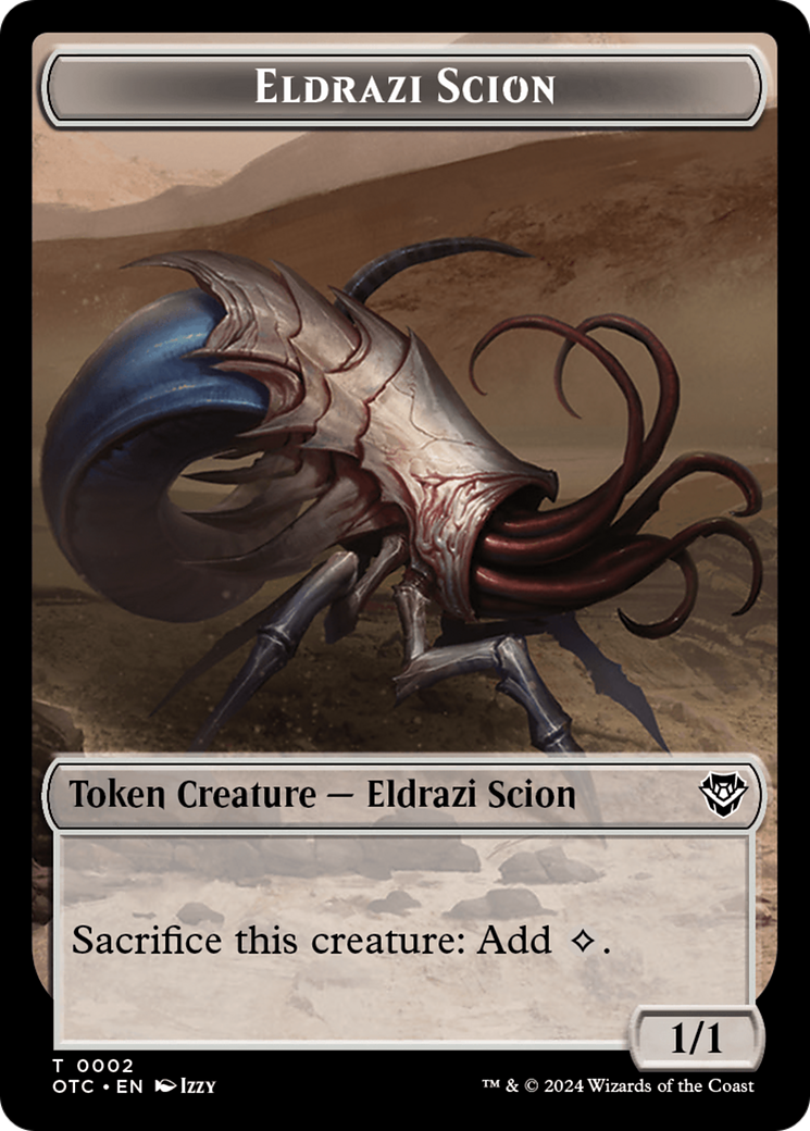 Image of Eldrazi Scion (TOTC-002) - Outlaws of Thunder Junction Commander Tokens