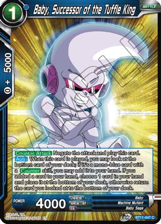 Image of Baby, Successor of the Tuffle King (BT11-047) - Vermilion Bloodline
