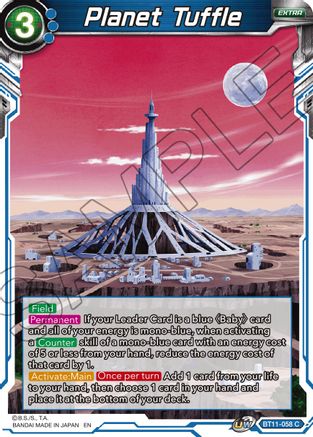 Image of Planet Tuffle (BT11-058) - Vermilion Bloodline Foil