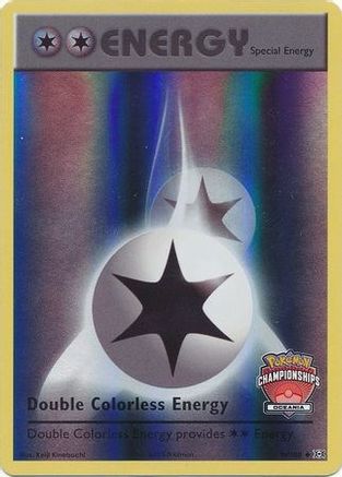 Image of Double Colorless Energy 090/108  - Reverse Holofoil League & Championship Cards - Promo