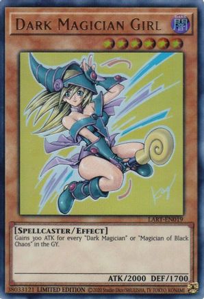 Image of Dark Magician Girl (2020) (LART-EN019) - The Lost Art Promotion Limited