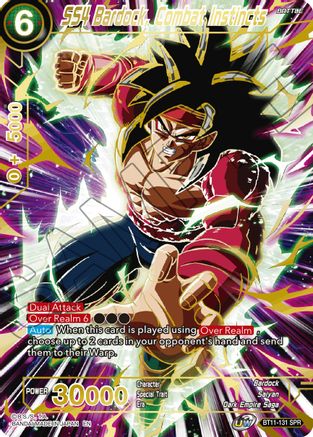 Image of SS4 Bardock, Combat Instincts (SPR) (BT11-131) - Vermilion Bloodline