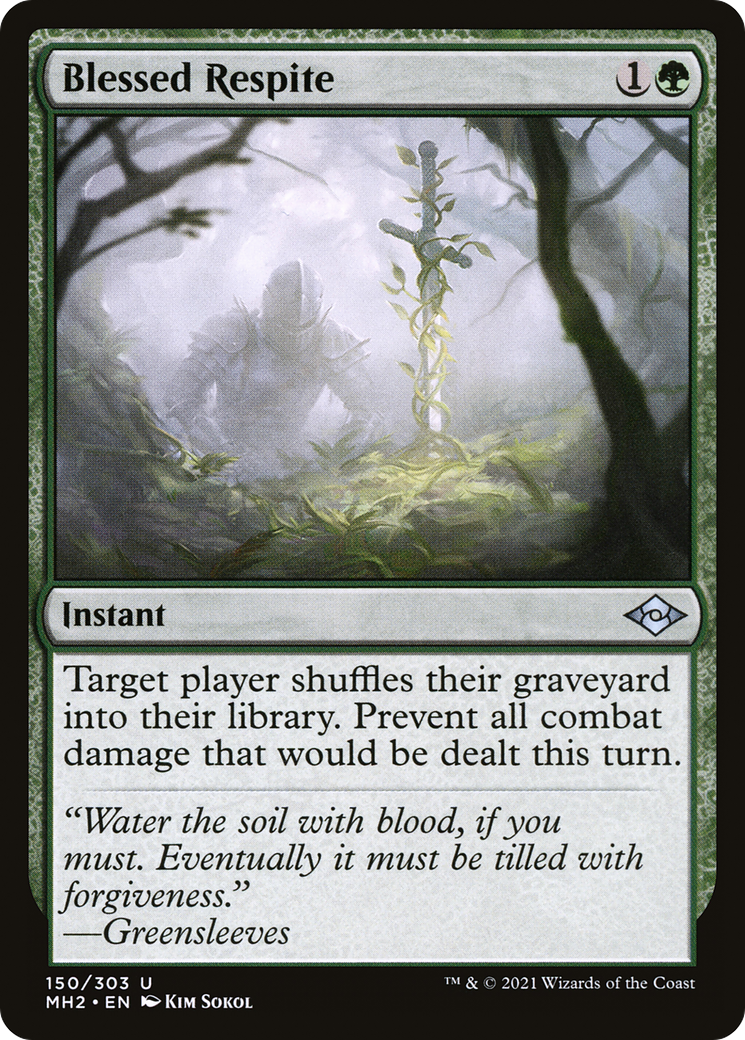 Image of Blessed Respite (MH2-150) - Modern Horizons 2 Foil