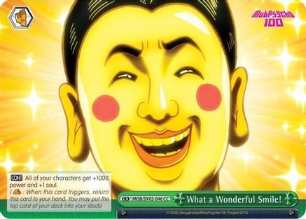 Image of What a Wonderful Smile! (MOB/SX02-046 CC) - Mob Psycho 100