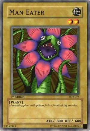 Image of Man Eater (LOB-075) - The Legend of Blue Eyes White Dragon Unlimited