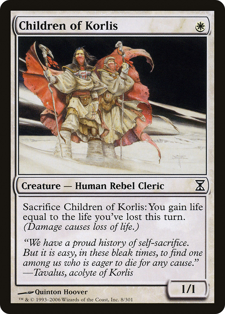 Image of Children of Korlis (TSP-008) - Time Spiral