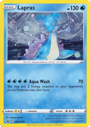 Image of Lapras SWSH051  - Holofoil SWSH Sword & Shield Promo Cards - Promo