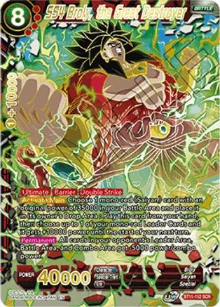 Image of SS4 Broly, the Great Destroyer (BT11-152) - Vermilion Bloodline