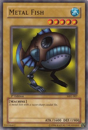 Image of Metal Fish (MRL-007) - Magic Ruler Unlimited