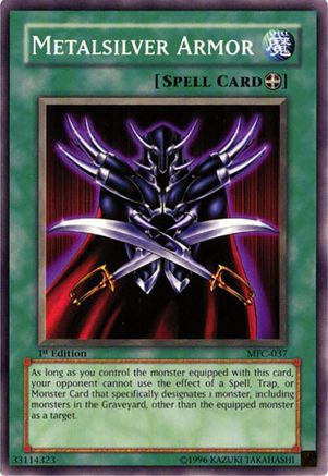 Image of Metalsilver Armor (MFC-037) - Magician's Force 1st Edition