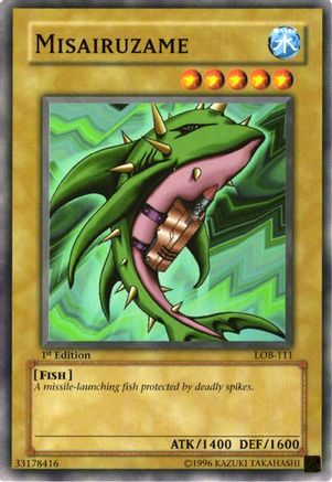 Image of Misairuzame (LOB-111) - The Legend of Blue Eyes White Dragon Unlimited