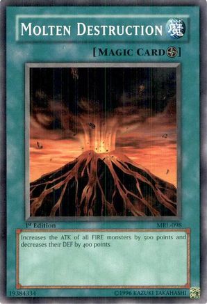 Image of Molten Destruction (MRL-098) - Magic Ruler Unlimited