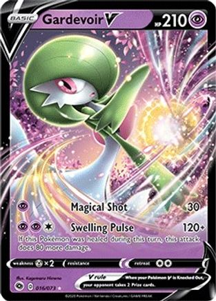 Image of Gardevoir V 016/73  - Holofoil Champions Path - Ultra Rare