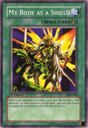 Image of My Body as a Shield (MFC-092) - Magician's Force 1st Edition