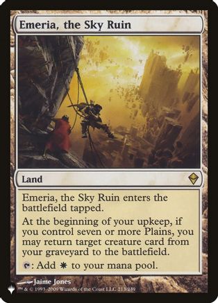 Image of Emeria, the Sky Ruin (LIST-213/249) - The List Reprints