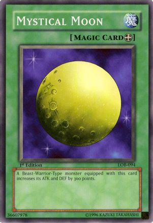 Image of Mystical Moon (LOB-094) - The Legend of Blue Eyes White Dragon Unlimited
