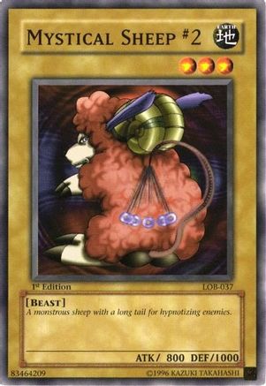 Image of Mystical Sheep #2 (LOB-037) - The Legend of Blue Eyes White Dragon Unlimited