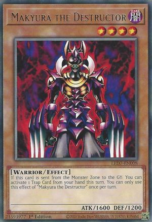 Image of Makyura the Destructor (LED7-EN008) - Legendary Duelists: Rage of Ra Unlimited