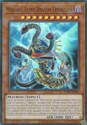 Image of Meklord Astro Dragon Triskelion (LED7-EN016) - Legendary Duelists: Rage of Ra Unlimited