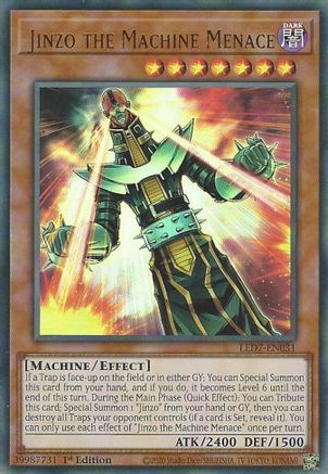 Image of Jinzo the Machine Menace (LED7-EN031) - Legendary Duelists: Rage of Ra Unlimited
