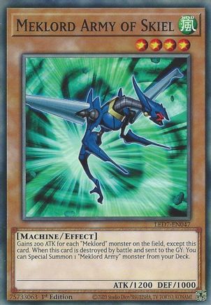 Image of Meklord Army of Skiel (LED7-EN047) - Legendary Duelists: Rage of Ra Unlimited