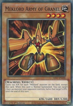Image of Meklord Army of Granel (LED7-EN048) - Legendary Duelists: Rage of Ra 1st Edition