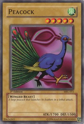 Image of Peacock (MRL-011) - Magic Ruler 1st Edition
