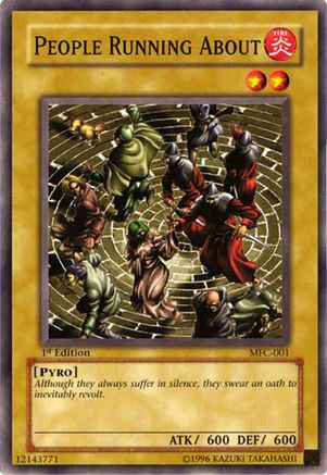 Image of People Running About (MFC-001) - Magician's Force Unlimited