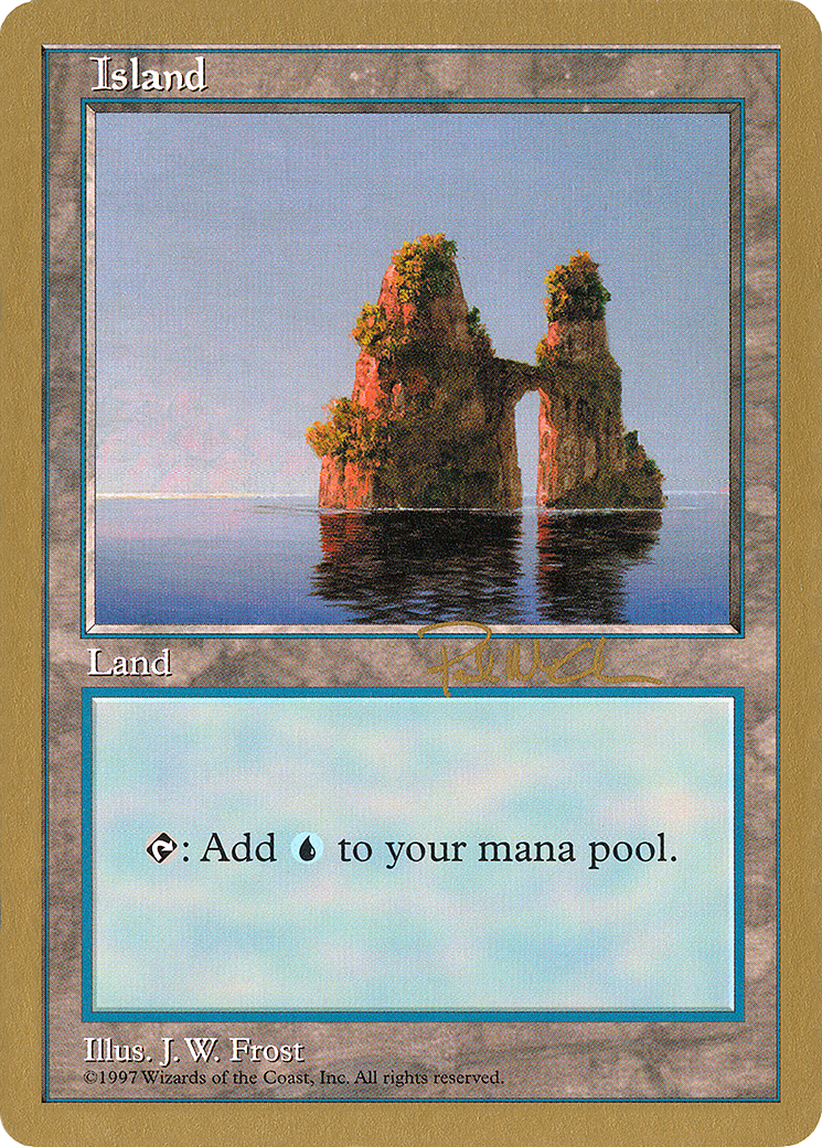 Image of Island (427) - 1997 Paul McCabe (5ED) (WCD-) - World Championship Decks 1997