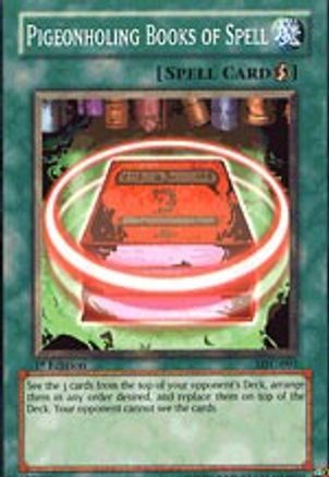 Image of Pigeonholing Books of Spell (MFC-093) - Magician's Force 1st Edition