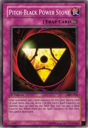 Image of Pitch-Black Power Stone (MFC-095) - Magician's Force Unlimited