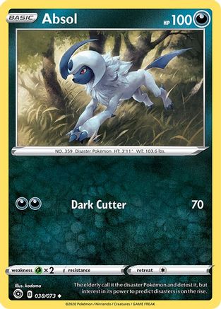 Image of Absol 038/73  Champions Path - Uncommon