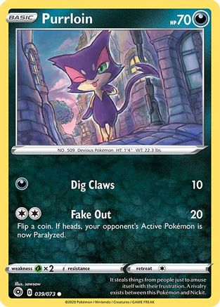 Image of Purrloin 039/73  Champions Path - Common