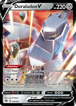 Image of Duraludon V 047/73  - Holofoil Champions Path - Ultra Rare