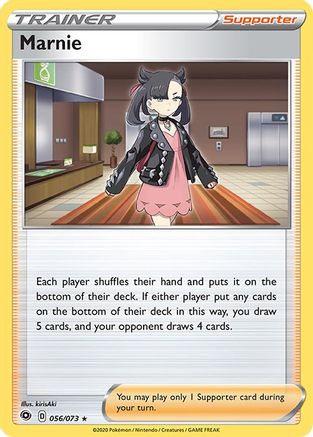 Image of Marnie 056/73  - Holofoil Champions Path - Holo Rare