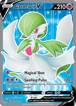 Image of Gardevoir V (Full Art) 070/73  - Holofoil Champions Path - Ultra Rare